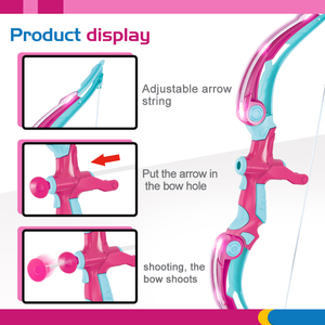 Arc et flèche pour enfants avec Flash Led, ensemble de tir à l'arc avec 3 ventouses, ensemble de tir à l'arc pour enfants, jeu de plein air - Product Image 3