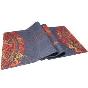 Tapis de <span class=keywords><strong>yoga</strong></span> en daim, design à flux d'énergie, surface antidérapante, pour le <span class=keywords><strong>yoga</strong></span>, le <span class=keywords><strong>pilates</strong></span>, le <span class=keywords><strong>yoga</strong></span> chaud et les entraînements en sueur-Sangle incluse - Product Image 4