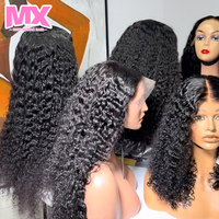 Pelucas de Cabello Humano Virgen Vietnamita al por Mayor, Pelucas de Encaje Completo 13x4, Pelucas Frontales de Encaje HD, Pelucas de Cabello Rizado Birmano Natural