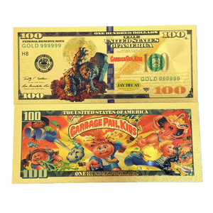 Regalos de Halloween al por Mayor para Niños, Billetes de Halloween Personalizados, <span class=keywords><strong>Dinero</strong></span> Falso con Lámina Dorada, Diseño Conmemorativo para Uso en Películas - Product Image 2