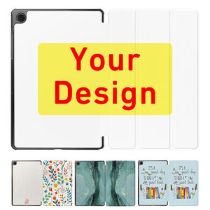 Funda <span class=keywords><strong>de</strong></span> PU Personalizada <span class=keywords><strong>de</strong></span> Fábrica para Tablet Samsung Galaxy Tab A11 <span class=keywords><strong>Plus</strong></span> A9 S10 FE S9 con Soporte Plegable - Product Image 2
