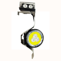 Delineateur routier solaire OWLEYE pour garde-corps en W, IP66, avec lumière de circulation clignotante synchronisée, réflecteur prismatique haute intensité en PC