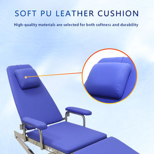 Sillón de Tratamiento Clínico, Sillón Dental Plegable Móvil con Luz LED, Bandeja y Escupidera - Product Image 4