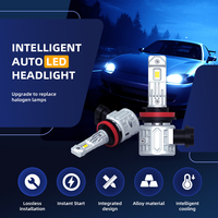 Ampoules LED MCY 4200LM 6500K Blanc Xénon Mini HB4 H8 Remplacement Feux Antibrouillard Nouveau Étanchéité IP67 Ajustement Universel Angle de Faisceau 270°