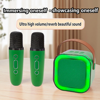 Jouets pour enfants, cadeau, micro portable sans fil, haut-parleur, microphone USB, machine de karaoké professionnelle, haut-parleur pour enfants