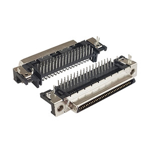 Connecteur pour adaptateur d'interface CS 68 broches avec blindage métallique et mécanisme de verrouillage sécurisé pour un transfert de données fiable - Product Image 1