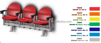 Grandstand Gradins Siège Pliant Stade Chaises Haute Qualité HDPE Plastique Personnaliser