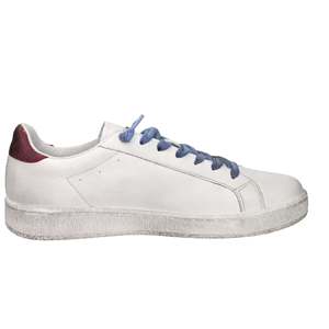 Baskets Lotto Leggenda pour homme, blanc bordeaux, talon de 3 cm, tailles 40 41 42 43 44 45 46 - Product Image 4