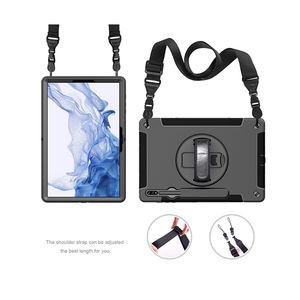 Funda Resistente para Tablet Samsung Tab <span class=keywords><strong>S8</strong></span> <span class=keywords><strong>Plus</strong></span> <span class=keywords><strong>de</strong></span> 12.4 Pulgadas SM-X806 con Soporte Giratorio <span class=keywords><strong>de</strong></span> 360 Grados, Ranura para Lápiz y Agarre Ergonómico - Product Image 2