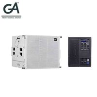 Equipo de Sistema de sonido de música de concierto profesional, altavoz de graves de línea Array de 15 pulgadas