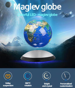 Globo Terráqueo Magnético Giratorio de Plástico Ecológico Moderno, Decoración Educativa para Sala de Estar - Product Image 2