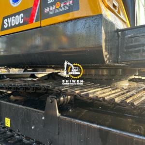 Mini pelles d'occasion SANY à vendre SY60c SY55c SY95c SY26U SY35U SY75c terrasseurs avec composants de base de la boîte de vitesses du moteur Isuzu - Product Image 5