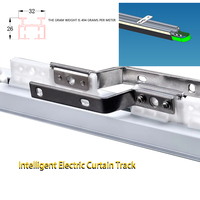 Módulo de interruptor de cortina electrónico moderno Smart Life ZigBee y Tuya Compatible con cortinas y postes motorizados de oficina