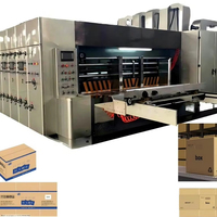 Máquina Automática de Impresión y Corte de Velocidad Media, Equipo Nuevo de Fábrica, Máquina Ranuradora