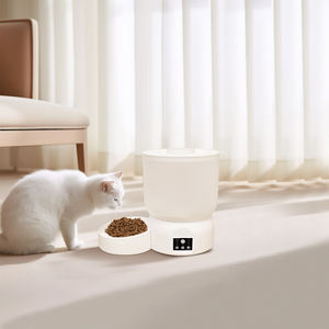 Distributeur automatique de nourriture pour animaux de compagnie <span class=keywords><strong>ANTECH</strong></span> 2025, 3L, avec minuterie, design intelligent pour chats et chiens, 3 bols à eau, 3 bols à nourriture, distributeur gratuit pour animaux de compagnie - Product Image 5