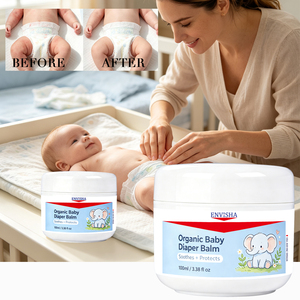 Balsamo Protettivo per Pannolini di Alta Qualità, Idratante a Lunga Durata 100ML, Ripara la Pelle Danneggiata del Sedere, Balsamo Organico per Pannolini - Product Image 1