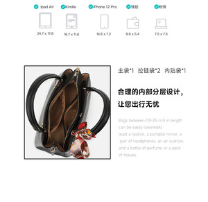 Bolsos cruzados de diseñador de moda, bolsos de hombro de cuero PU de alta calidad, bolsos de mano informales de lujo para mujer - Product Image 3