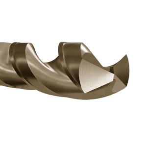 KRINO - 011430325 Taladros helicoidales corte cruzado afilado y especial ''diseño de flauta de alta resistencia'' para corte profundo ser extra corto - Product Image 3