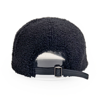 Gorras de béisbol de lana de cordero de 6 paneles al por mayor gorra deportiva de lana de peluche ajustable sombrero de invierno para mujeres y hombres