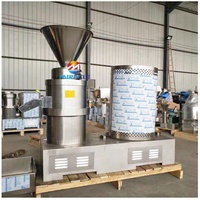 Machine à beurre en pâte de sésame Tahini de bonne qualité Machine de fabrication de pâte de Tahini en acier inoxydable Broyeur de beurre d'arachide