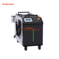 Machine de nettoyage au laser pulsé haute puissance 1000W, refroidie par eau, laser à fibre pour l'élimination de la rouille, de la peinture, de l'huile et des oxydes