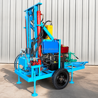 Nouvelle Condition, Automatique, CE, 35 CV, Alimenté au Diesel, 60m, 100m, 150m, Foreuse de Carottage pour l'Exploration Minière et le Forage de Puits d'Eau