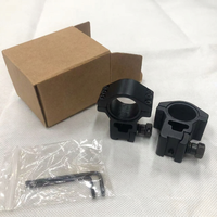 Support de lunette étroit à 3 broches de 30 mm et 25,4 mm avec pince de fixation en queue d'aronde