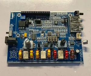 Transceptor <span class=keywords><strong>SDR</strong></span> de 3 Bandas R1.02W 5W USDX 40m 15m 20m, Modo Completo USB, LSB, CW, HF SSB QRP QCX-SSB con Micrófono - Product Image 6