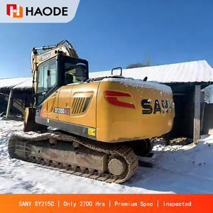 Excavatrice SANY SY215C d'occasion 2022 |   Seulement 2700 heures de fonctionnement peu nombreuses |   Porsche Design Digger haut de gamme - Product Image 1