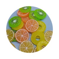 Bulk 100 Stuks Kunstfruit Decor Slice Citroen Oranje Ananas Slijm Bedels Versieringen Voor Home Decor Bruiloft Vaas Filler