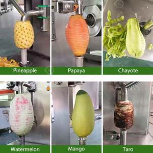 Equipo Automático para el Procesamiento de Frutas, Pelador de Cantalupo, Máquina para Pelar Coco, Calabaza, Piña, Melón Honeydew - Product Image 5