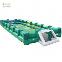 Jeu de football de table humain gonflable en PVC durable avec souffleur d'air, nouveau terrain de football gonflable à vendre