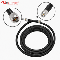 Câble coaxial à faible perte LMR400, assemblage N mâle vers TNC mâle 50 Ohm, pour antenne de véhicule, industrielle ou extérieure