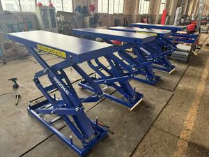 Elevador de Tijera Hidráulico Ultrafino de 3.5T y 4 Cilindros con Certificación CE, Elevador de Autos para Taller, Elevador de Tijera para Autos de Elevación Completa - Product Image 5