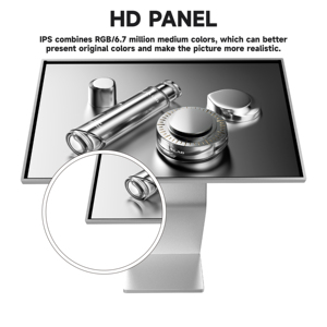 Équipement de publicité Panneau LCD interactif au sol de 32/21, 5 pouces Affichage d'informations numériques Kiosque à écran tactile tout en un - Product Image 2