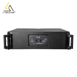 K210, matriz de línea de 10 pulgadas pasiva, fabricación profesional, Material de madera contrachapada, caja de altavoz de matriz de línea de 2 vías pasiva de 10 pulgadas Doble - Product Image 4