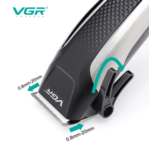 Para VGR <span class=keywords><strong>pelo</strong></span> eléctrico profesional para cortadora <span class=keywords><strong>de</strong></span> <span class=keywords><strong>pelo</strong></span> para hombres potente equipo <span class=keywords><strong>de</strong></span> barbería AC hoja <span class=keywords><strong>de</strong></span> acero inoxidable USB para - Product Image 4