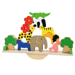 Happy Childhood Toys Wonderful Cute High Quality Wooden Balance Car Seesaw Kindergarten Toys