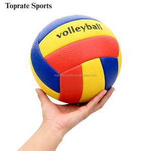 Toprate Logo personnalisé OMB Taille 5 lisse en cuir PU volley-ball <span class=keywords><strong>vendeur</strong></span> chaud pour l'entraînement d'équipe sportive - Product Image 1