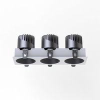 Haute qualité garantie Cob Home Office encastré Installation plafond en aluminium Led Down Light Spot Light 7W 10W 12W 15W 18W 20W