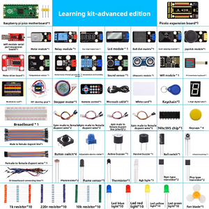 Kit Arduino <span class=keywords><strong>Uno</strong></span> - Carte mère <span class=keywords><strong>classique</strong></span> R3 avec plateau de prototypage et fils de liaison - Essentiels pour débutants - Kit de démarrage Arduino - Product Image 4