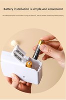 Kit de couture électrique portable pour la maison, machine à coudre miniature multifonctionnelle, écologique, en plastique, pour le bricolage