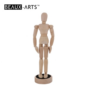 12 pouces artiste dessin modè<span class=keywords><strong>le</strong></span> poupée commune aimant en bois Mannequin Art artisanat <span class=keywords><strong>humain</strong></span> dessin croquis Figure - Product Image 3