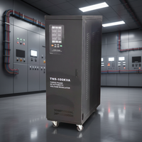 Stabilisateur de tension automatique triphasé 380V de haute qualité TNS-N 100KVA pour toute l'usine, régulateur 415V AVR