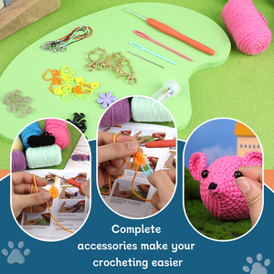 Fourniture d'usine kit de crochet bricolage kit de crochet pour débutants kit de crochet pour débutants - Product Image 4