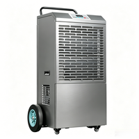 Déshumidificateur industriel portable 90L/D pour entrepôt commercial, usine, sous-sol, sécheur d'air, machine de contrôle de l'humidité Pro