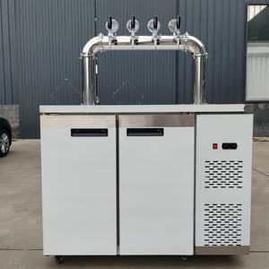 Sistema dispensador <span class=keywords><strong>de</strong></span> <span class=keywords><strong>cerveza</strong></span> listo para enviar 4 Tap D-Type 220V <span class=keywords><strong>con</strong></span> manómetro y control <span class=keywords><strong>de</strong></span> flujo para <span class=keywords><strong>cerveza</strong></span> artesanal - Product Image 1