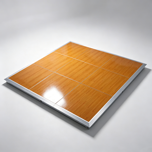 Planchers de danse portables en bois pour événements, vente en gros - Product Image 1