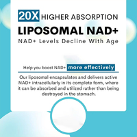 Nutrition Sportive pour la Peau : Complément Naturel NAD 1000 MG en Capsules, Emballage Personnalisé, Soutient la Fonction Musculaire et le Métabolisme (Adultes)