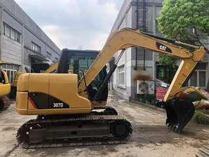 Pelleteuse sur chenilles d'occasion CATT 307D Capacité de 7000KG Basses heures Pompe à engrenages à roulement de moteur d'origine japonaise - Product Image 5